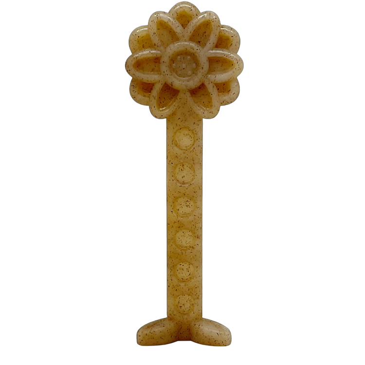 Load image into Gallery viewer, Flower Tower Nylon Chew Toy for Aggressive Chewers - USA Made Enrichment Toy
