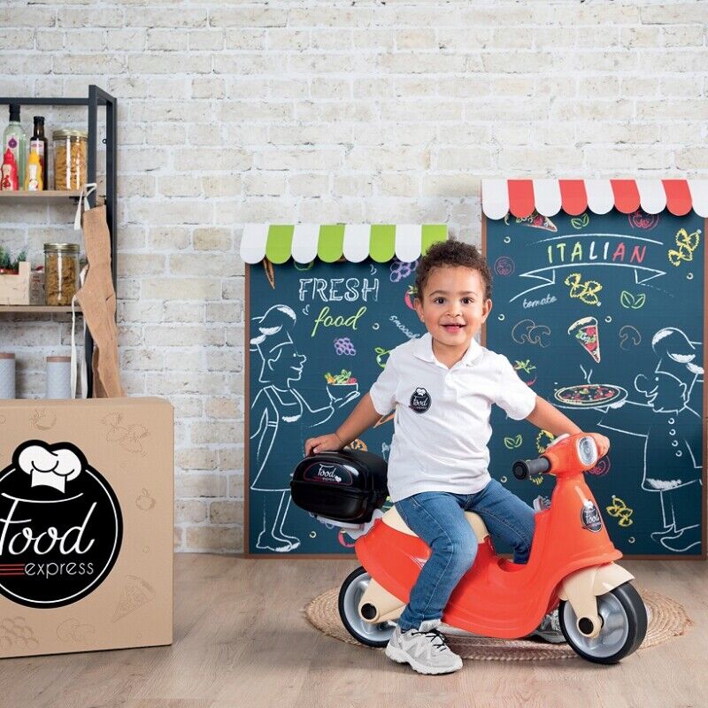 Load image into Gallery viewer, SMOBY Retro Scooter with Removable Trunk for On-the-Go Fun
