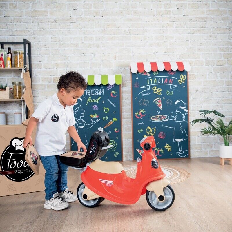 Load image into Gallery viewer, SMOBY Retro Scooter with Removable Trunk for On-the-Go Fun
