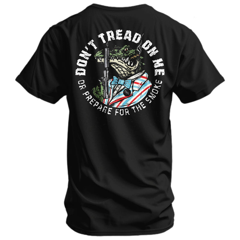 Load image into Gallery viewer, Don&#39;t Tread On Me Or Prepare For The Smoke Men&#39;s T-Shirt
