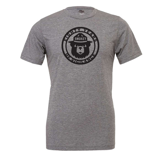 Smokey Bear 80 Years of Vigilance Crewneck Tee