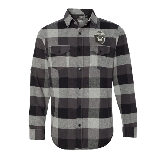 Smokey Bear Patch Flannel