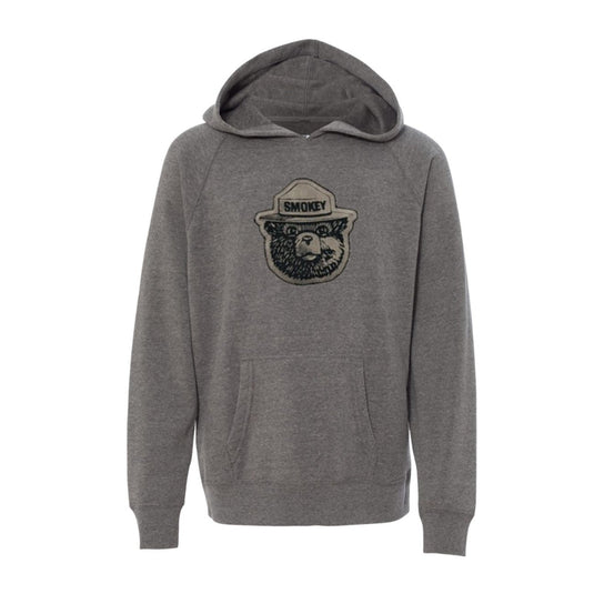 Smokey Bear Patch Youth Hoodie