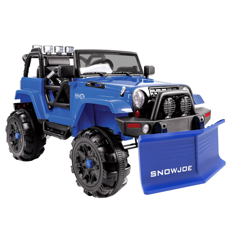Load image into Gallery viewer, 24V Ride-On Snow SUV Toy with Plow, Scoop, and Parental Remote Control
