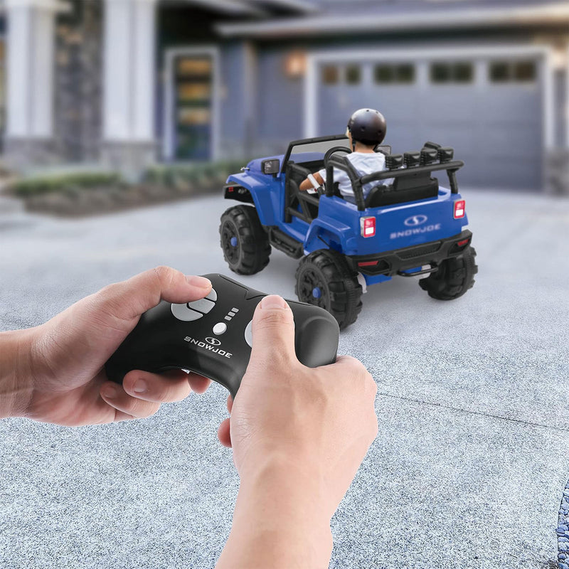 Load image into Gallery viewer, 24V Ride-On Snow SUV Toy with Plow, Scoop, and Parental Remote Control
