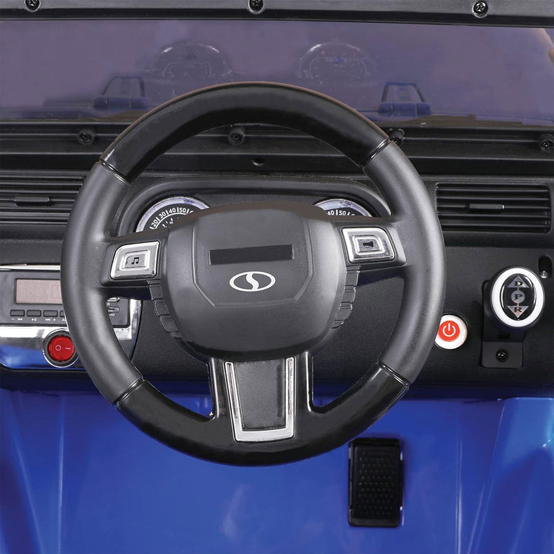 Load image into Gallery viewer, 24V Ride-On Snow SUV Toy with Plow, Scoop, and Parental Remote Control
