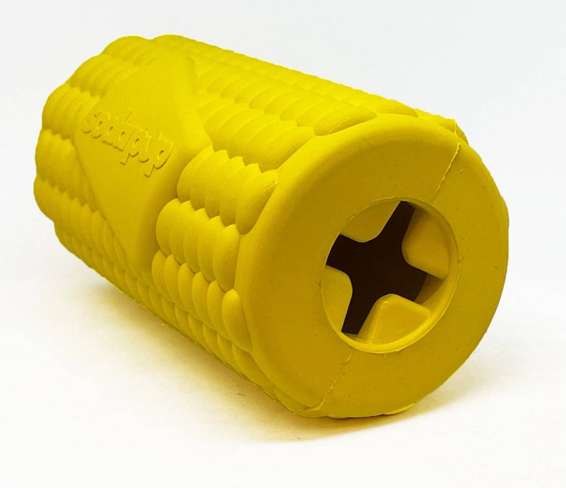 Load image into Gallery viewer, Corn on the Cob Dog Toy - Durable Rubber Treat Dispenser | USA Made
