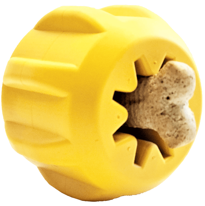 Load image into Gallery viewer, Gear eDispenser - Durable Rubber Yak Chew Holder &amp; Treat Pocket | USA Made
