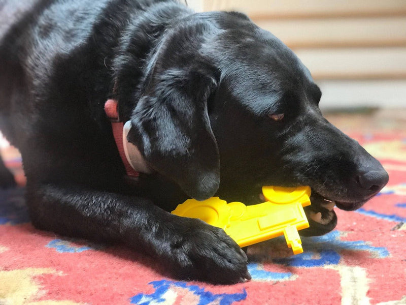 Load image into Gallery viewer, Tractor Nylon Dog Toy for Aggressive Chewers | USA Made | SodaPup
