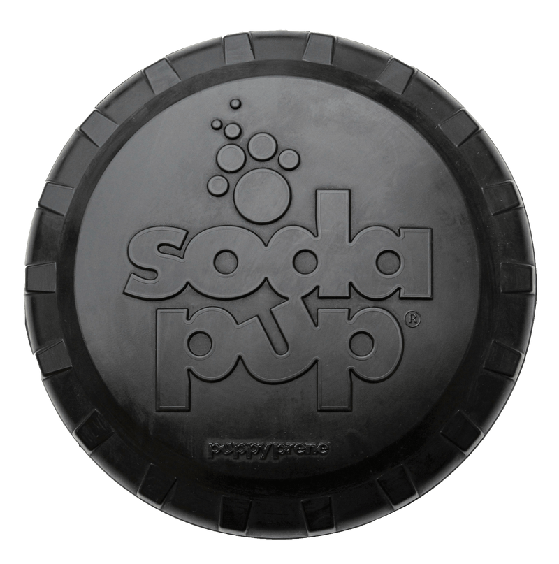 Load image into Gallery viewer, Magnum Bottle Top Flyer Rubber Frisbee for Heavy Chewers | Large | USA Made
