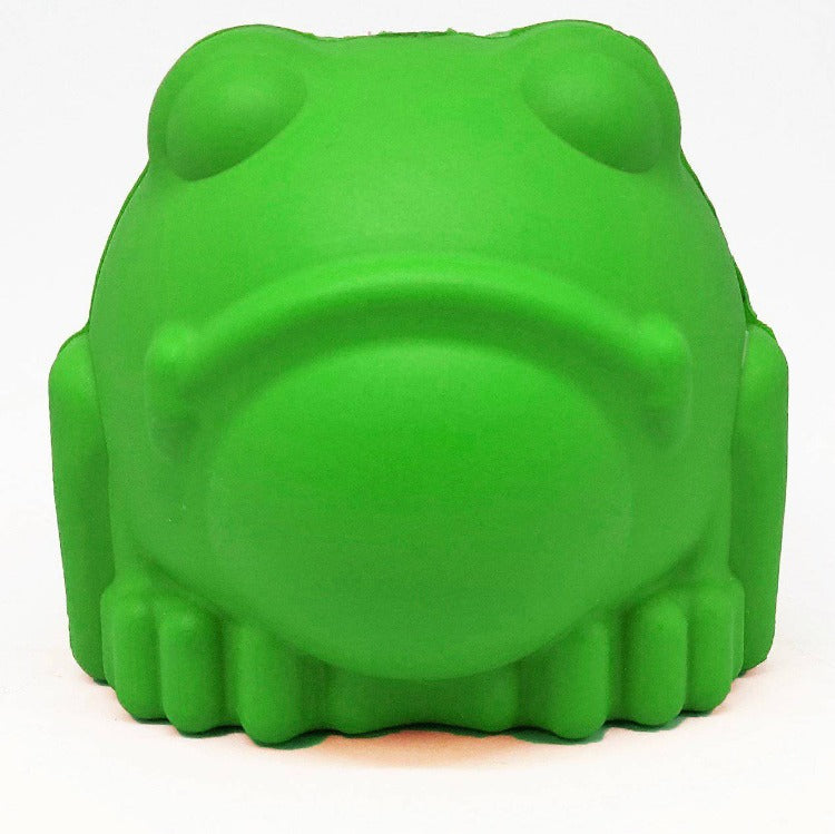Load image into Gallery viewer, Bull Frog Dog Chew Toy &amp; Treat Dispenser - USA Made | SodaPup

