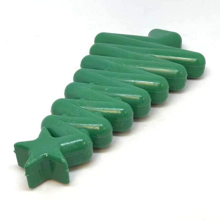 Load image into Gallery viewer, Christmas Tree Nylon Dog Chew Toy for Aggressive Chewers | USA Made &amp; FDA Compliant
