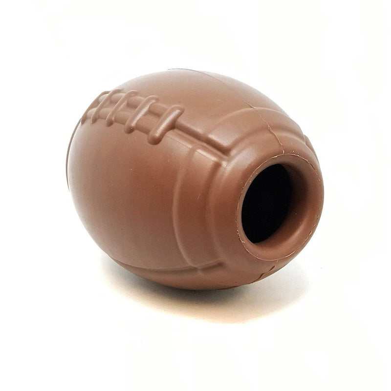 Load image into Gallery viewer, Football Dog Chew Toy &amp; Treat Dispenser - USA Made | SodaPup
