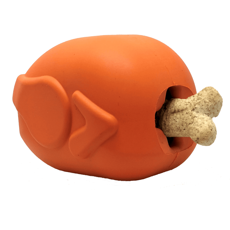 Load image into Gallery viewer, Roasted Turkey Dog Chew Toy &amp; Treat Dispenser - USA Made | SodaPup
