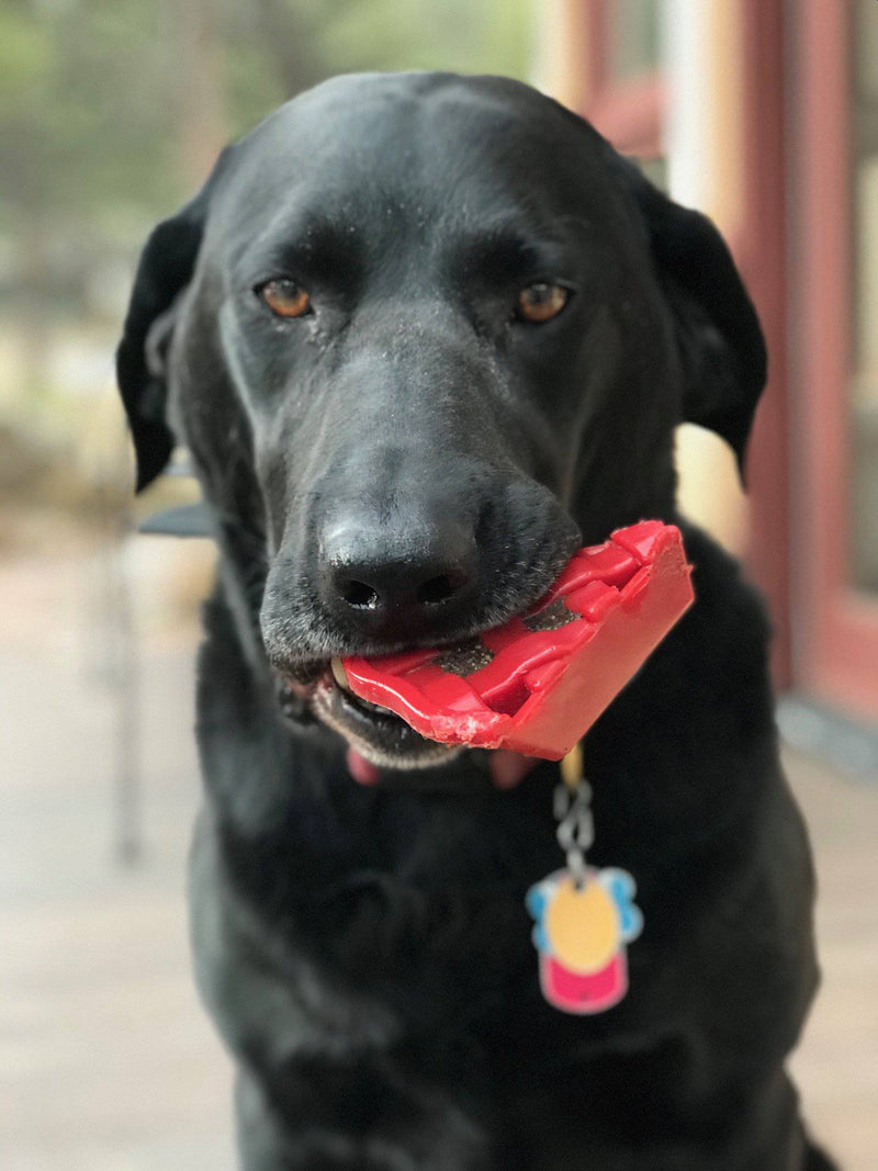 Load image into Gallery viewer, Cherry Pie Nylon Dog Chew Toy for Aggressive Chewers | USA Made | SodaPup
