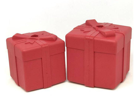 Gift Box eDispenser - Durable Rubber Treat Dispenser for Dogs | USA Made