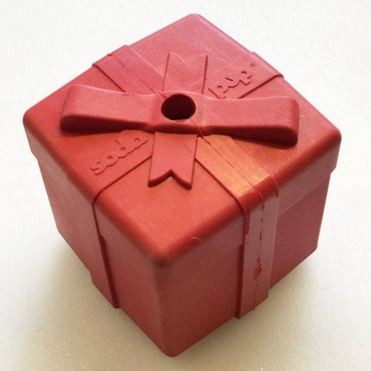 Gift Box eDispenser - Durable Rubber Treat Dispenser for Dogs | USA Made