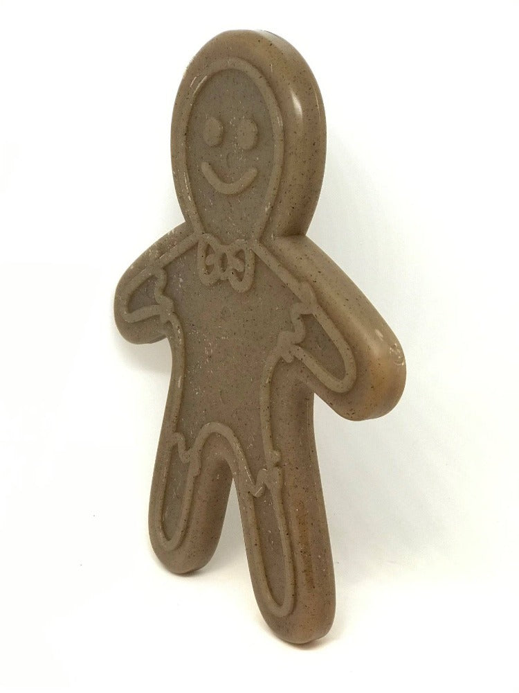 Load image into Gallery viewer, Gingerbread Man Nylon Dog Chew Toy for Aggressive Chewers | USA Made
