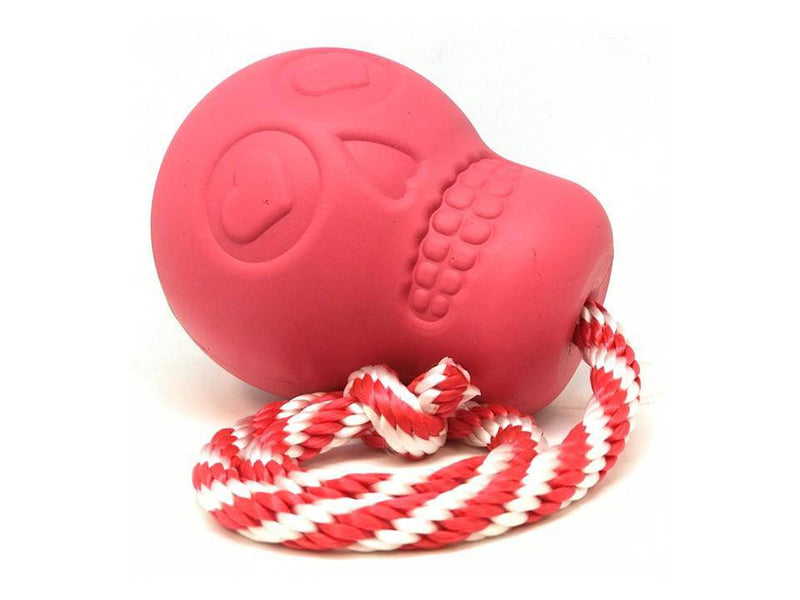 Load image into Gallery viewer, USA-K9 Skull Dog Chew Toy &amp; Treat Dispenser - Made in USA | SodaPup
