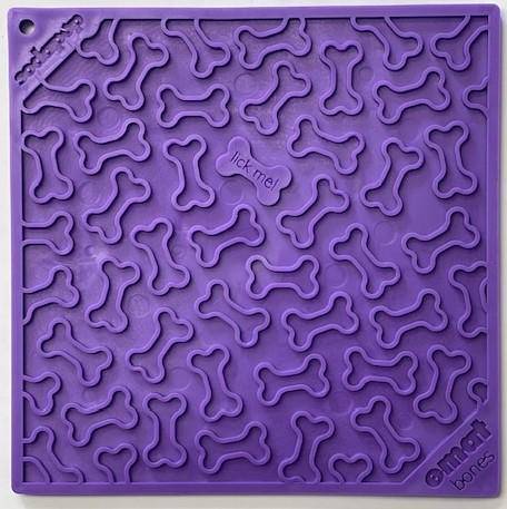 Load image into Gallery viewer, Bones eMat - Enrichment Lick Mat for Dogs and Cats | eMat Enrichment Toy for Anxiety Relief | SodaPup

