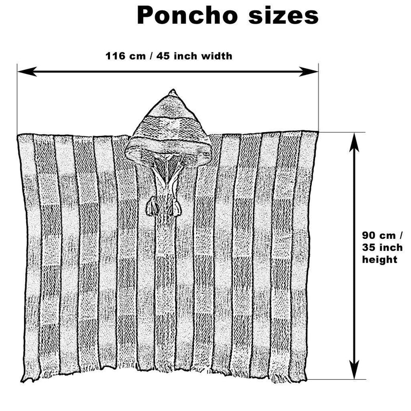 Load image into Gallery viewer, Soft Blues Alpaca Poncho
