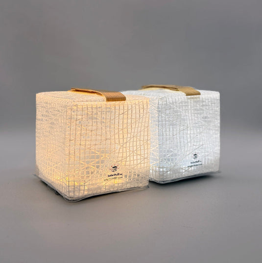SolarPuff™ Hybrid Solar Lantern – Warm & Bright