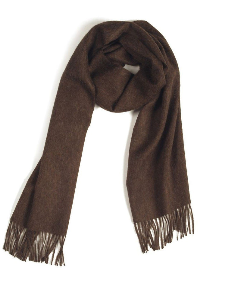 Load image into Gallery viewer, Solid Weave Brushed Alpaca Scarf
