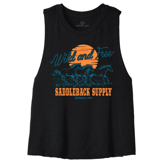 Wild and Free Crop Top