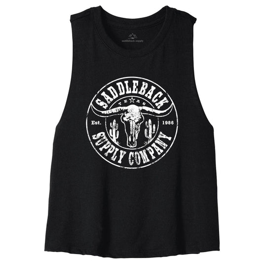 Desert Skull Crop Top