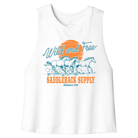 Wild and Free Crop Top