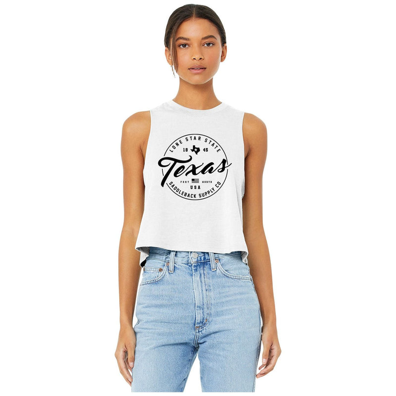 Load image into Gallery viewer, Ol' Texas Crop Top
