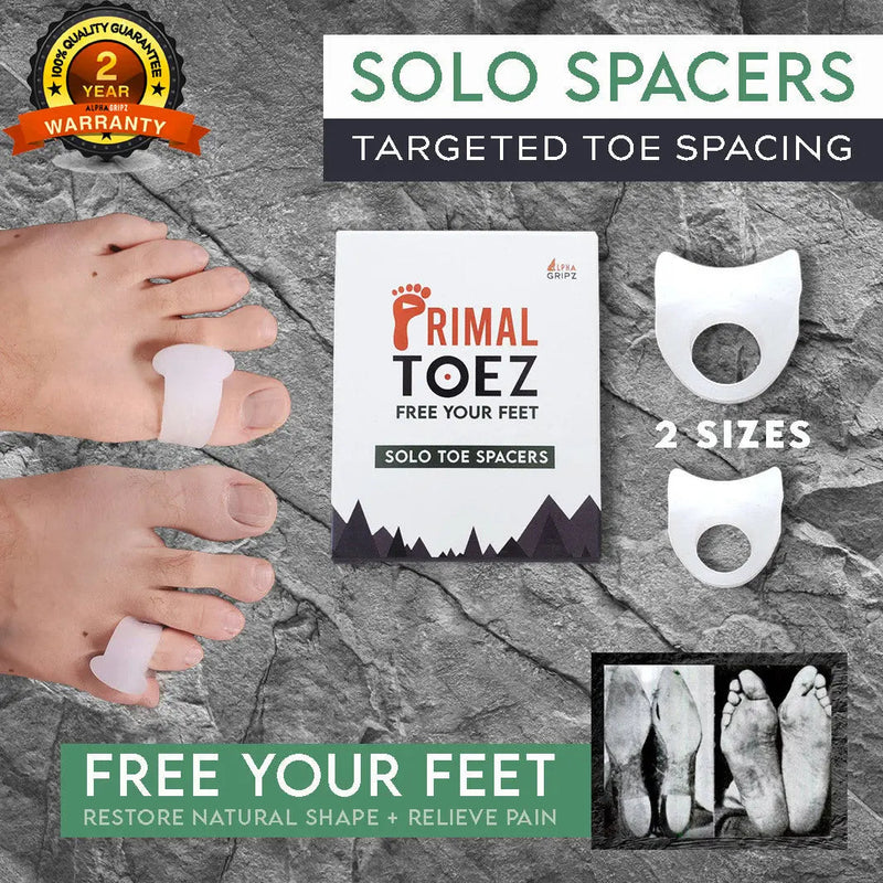 Load image into Gallery viewer, Primal Toez™ 'Walkabouts' - Active Toe Spacers
