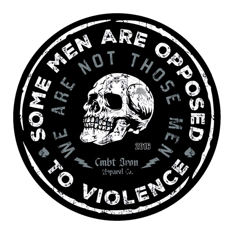 Load image into Gallery viewer, Some Men Are Opposed to Violence. We Are Not Those Men Decal
