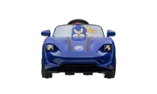 Licensed Sonic 12V Battery-Powered Convertible Ride-On for Kids