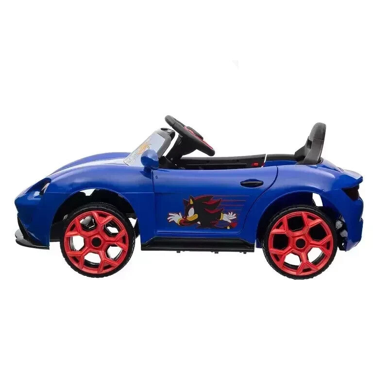 Load image into Gallery viewer, 12V Battery-Powered Sonic Hedgehog Convertible Ride-On Toy
