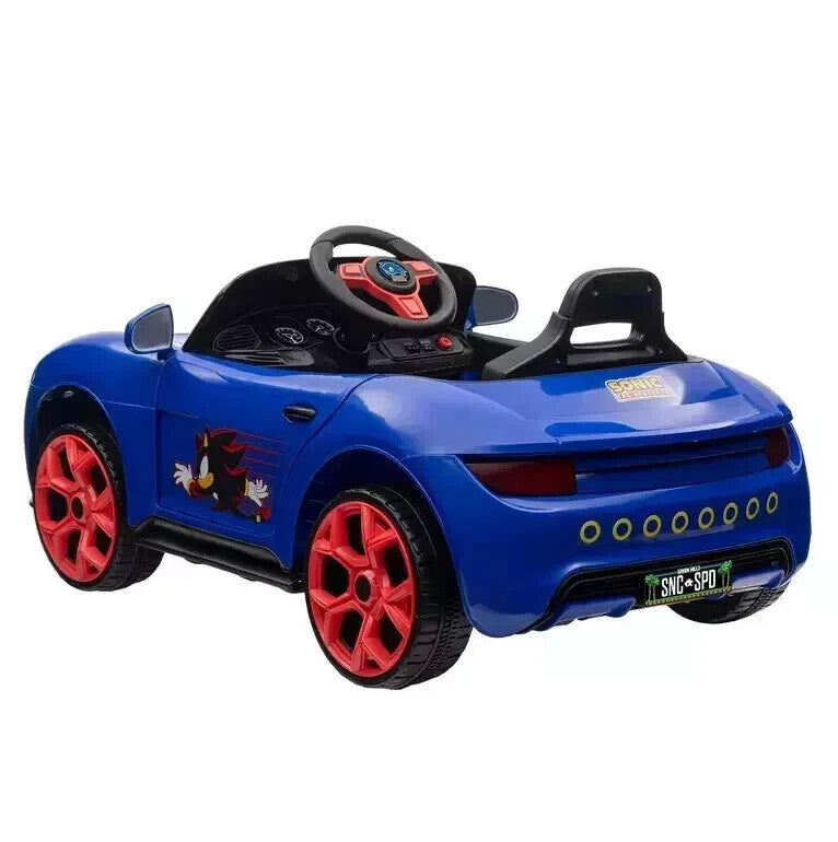 Load image into Gallery viewer, 12V Battery-Powered Sonic Hedgehog Convertible Ride-On Toy
