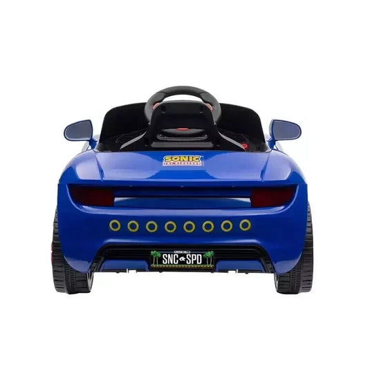 12V Battery-Powered Sonic Hedgehog Convertible Ride-On Toy