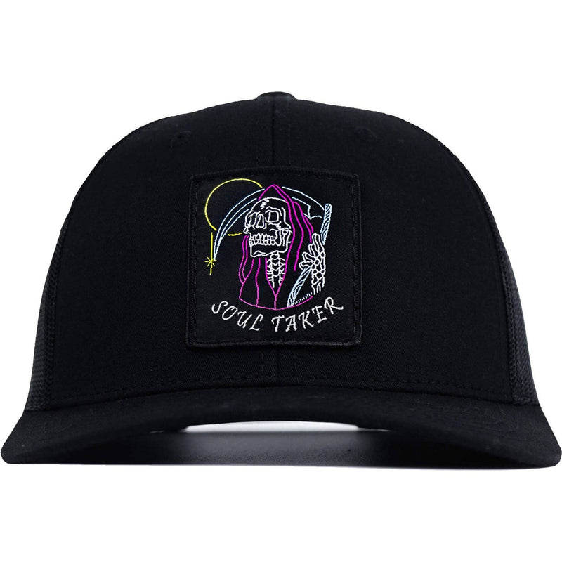 Load image into Gallery viewer, Soul Taker Reaper Patch Snapback Hat
