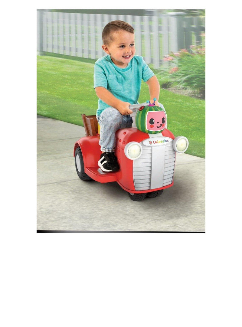 Load image into Gallery viewer, Interactive CoComelon 6V Ride-On Tractor Toy for Kids Ages 1.5-3 Years
