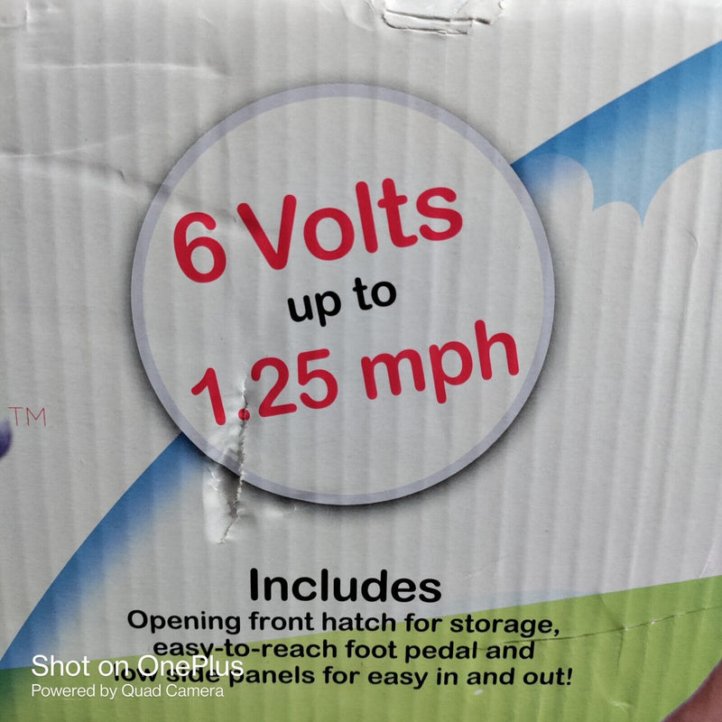 Load image into Gallery viewer, Sparkle and Drive: Dizzy Driver 6-Volt Ride-On Car with Storage in Pink for 18 Months+
