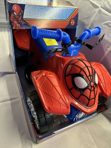 Load image into Gallery viewer, Spider-Man 6V Ride On with Light Up Handle Bars - Brand New in Box!
