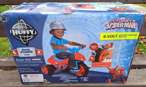 Load image into Gallery viewer, Spider-Man Marvel Huffy 6V Battery Ride On - Brand New in Box!
