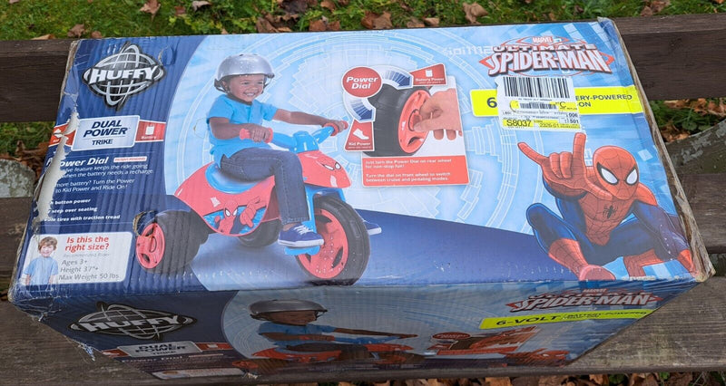 Load image into Gallery viewer, Spider-Man Marvel Huffy 6V Battery Ride On - Brand New in Box!
