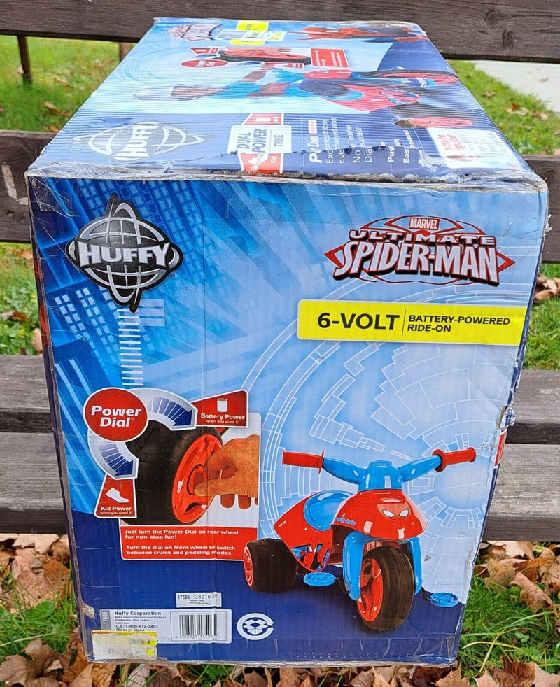 Load image into Gallery viewer, Spider-Man Marvel Huffy 6V Battery Ride On - Brand New in Box!
