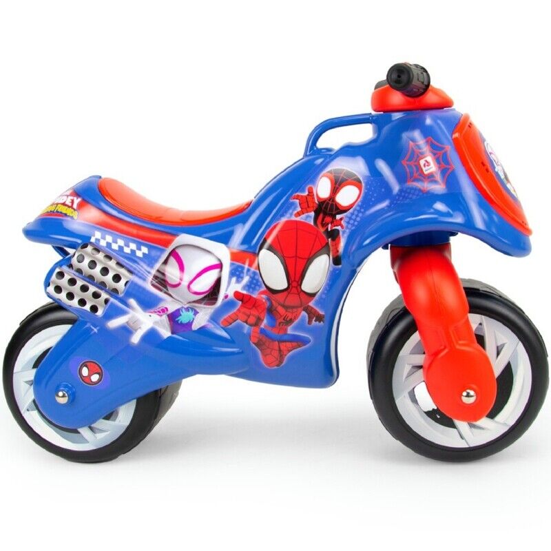 Load image into Gallery viewer, Spider-Man Motorized Push Toy by INJUSA - Perfect for Little Superheroes!
