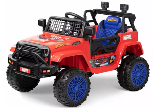 Load image into Gallery viewer, Spider-Man SUV Ride-On: The Ultimate Marvel Adventure for Kids!
