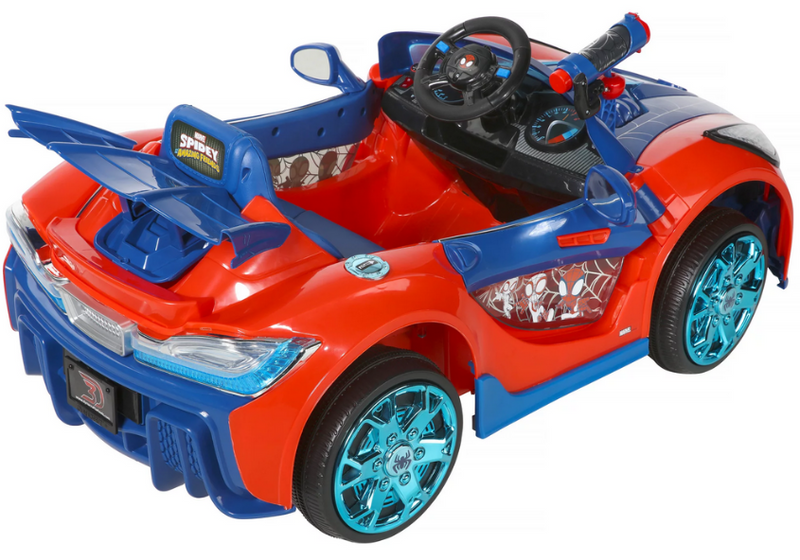 Load image into Gallery viewer, Spiderman Electric Ride-On Car for 3-Year-Old Boys - Perfect Gift for Little Superheroes!
