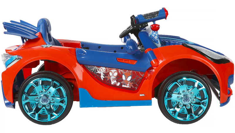 Load image into Gallery viewer, Spiderman Electric Ride-On Car for 3-Year-Old Boys - Perfect Gift for Little Superheroes!
