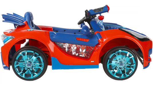 Spiderman Electric Ride-On Car for 3-Year-Old Boys - Perfect Gift for Little Superheroes!