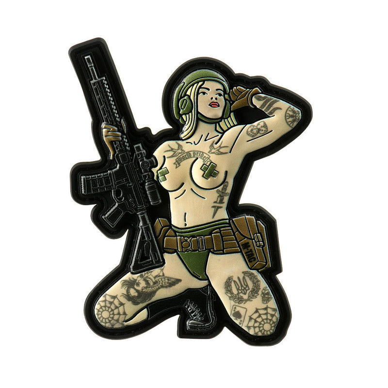 Load image into Gallery viewer, M-Tac Morale Patch Tactical Girl
